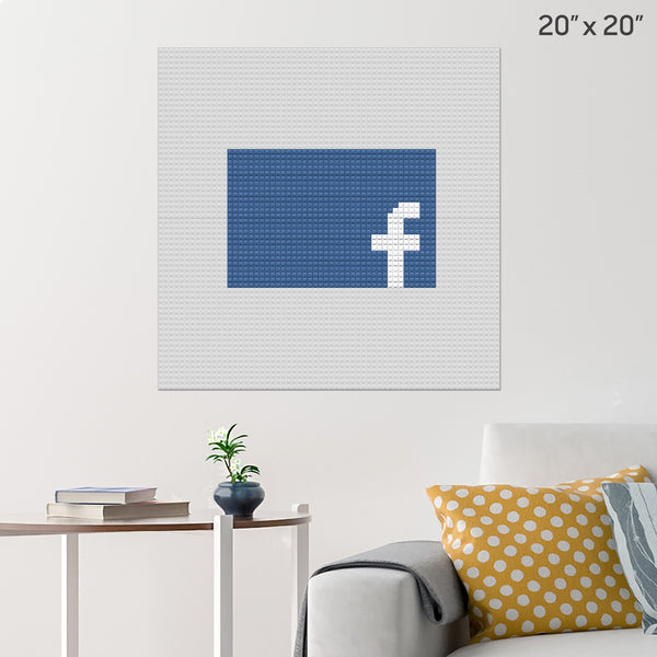 Facebook Brick Poster