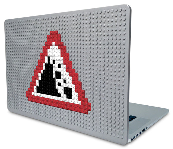 Fallen Rocks Sign Laptop Case