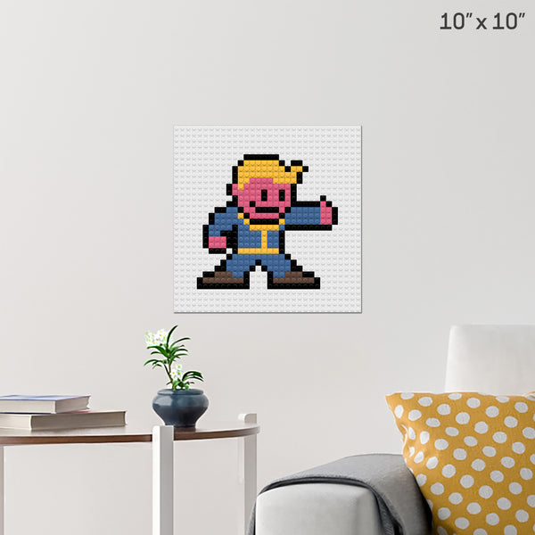Fallout Boy Brick Poster
