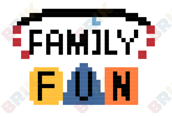 Family Fun Day Pixel Art