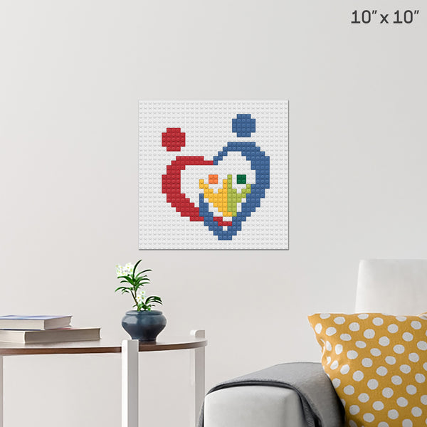 Family Fun Day Brick Poster