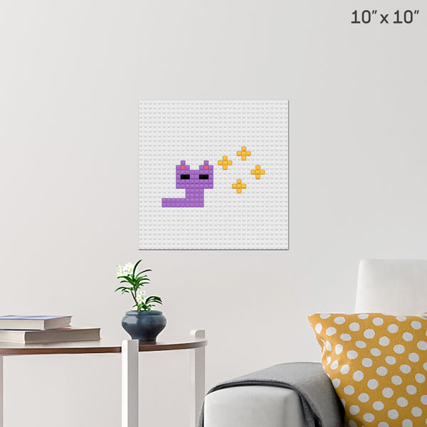 famous cat Brick Poster