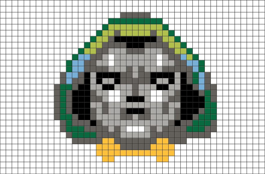 Fantastic Four Doctor Doom Pixel Art – BRIK