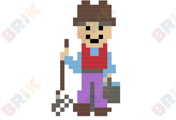 Farm Boy Pixel Art