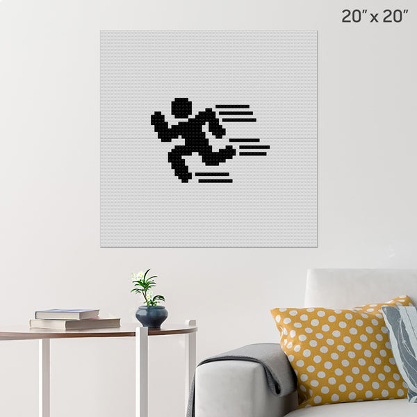 Fast Brick Poster