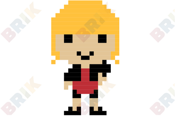 Fat Amy Pixel Art