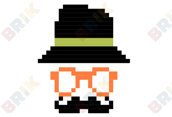 Father's Day Pixel Art