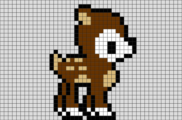 Fawn Pixel Art