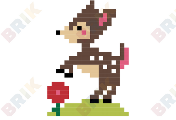 Fawn Pixel Art