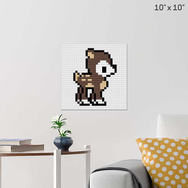 Fawn Brick Poster