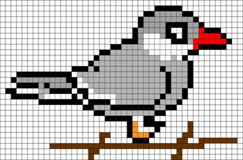 Tern Pixel Art