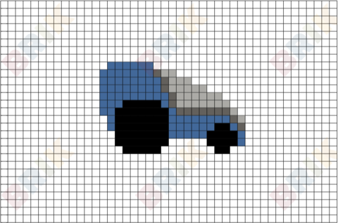 Car Pixel Art