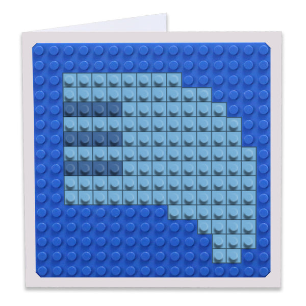 Feather Badge Greeting Card