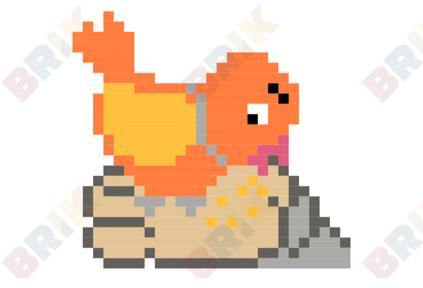 Feed the Birds Day Pixel Art