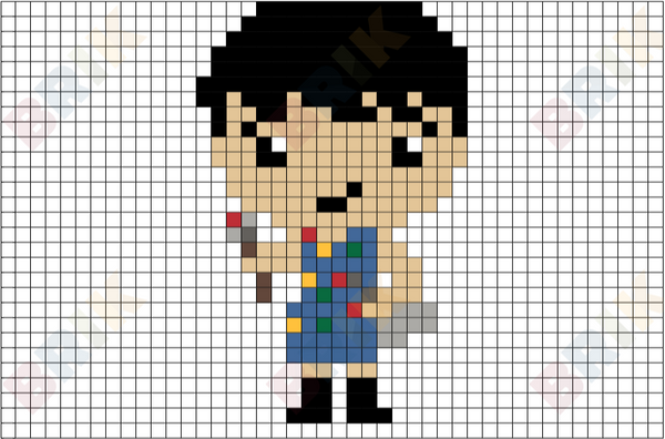 Felix Dawkins Pixel Art