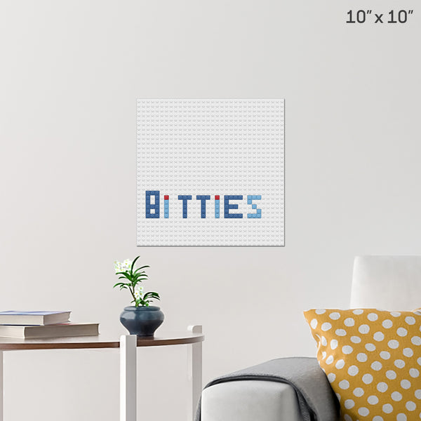 felixthecat_Bitties Brick Poster