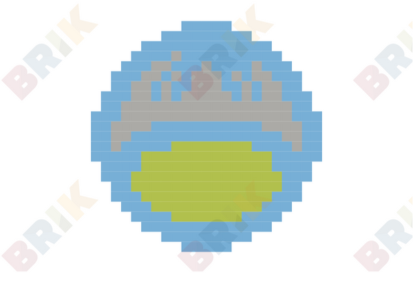 Fen Badge Pixel Art