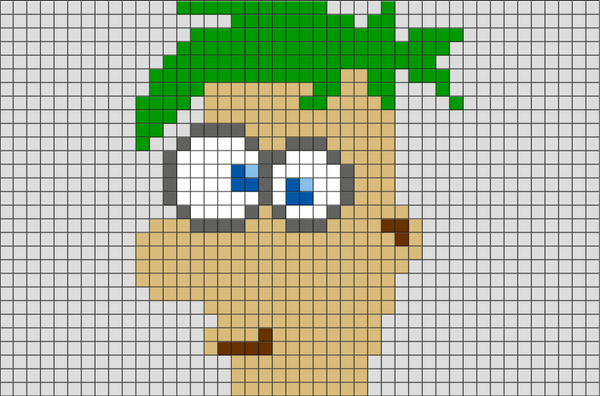 Ferb  Pixel Art