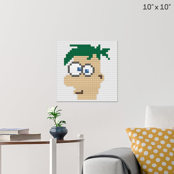 Ferb Brick Poster