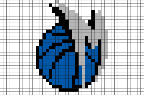 Dallas Mavericks Pixel Art