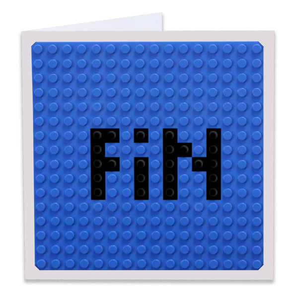 FIN Greeting Card