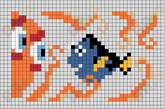 Finding Dory Pixel Art
