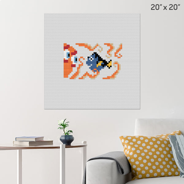 Finding Dory Brick Poster