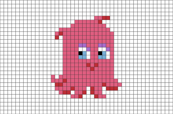 Finding Nemo Pearl Pixel Art