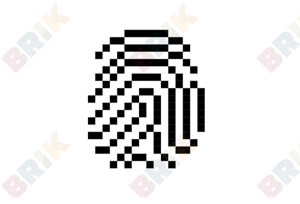 Fingerprint Pixel Art