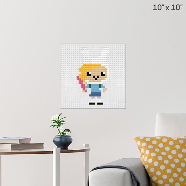 Fionna the Human Brick Poster