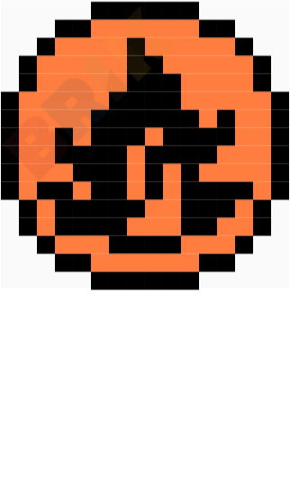 Fire Energy Pixel Art