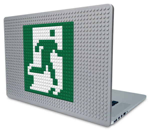 Fire Exit Sign Laptop Case