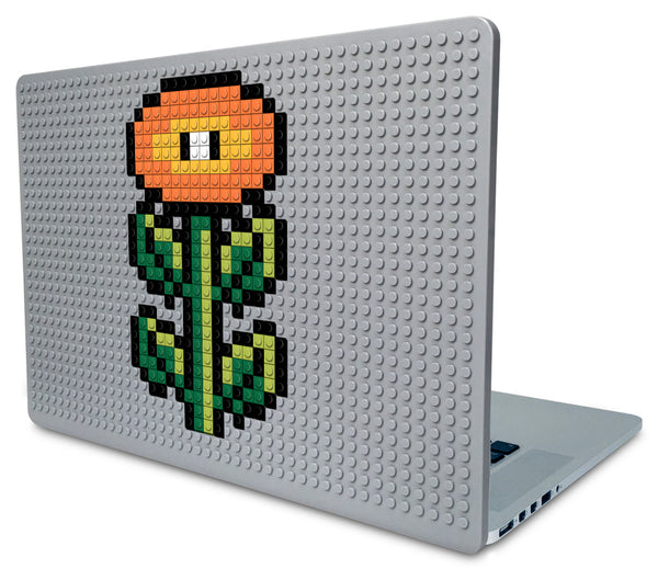 Fire Flower Mario Laptop Case