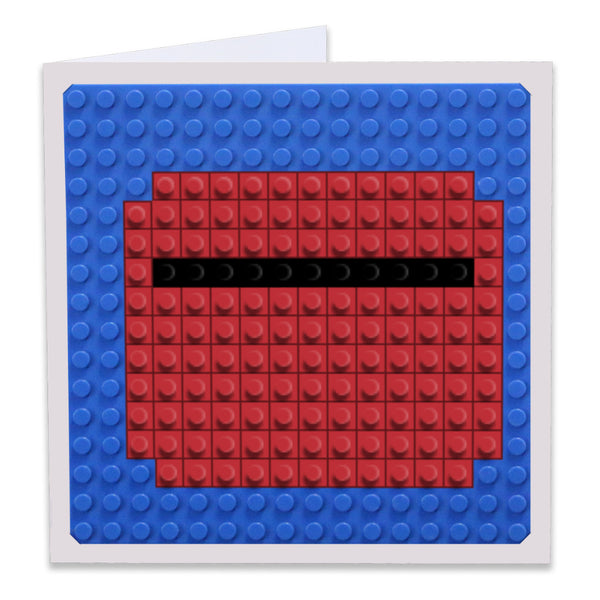 fire ninja head Greeting Card