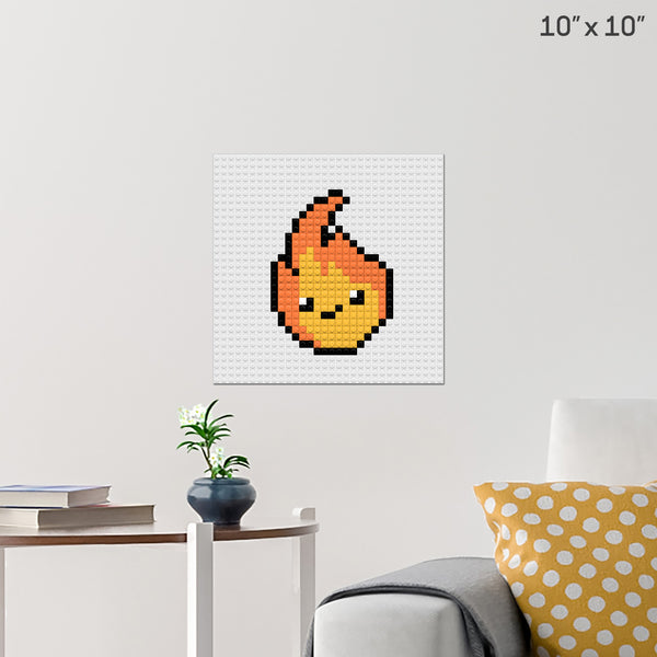 Fire Brick Poster