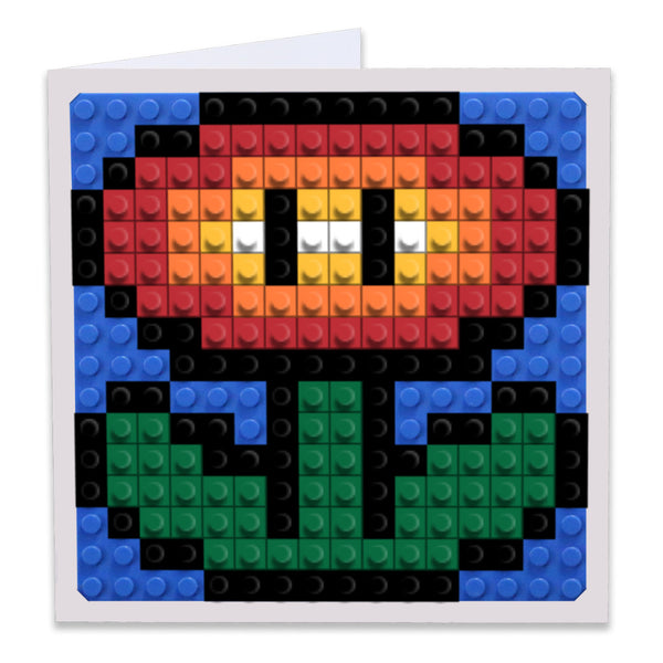 Fire Power Up Greeting Card