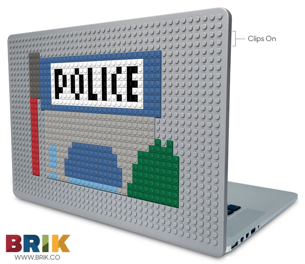 Fire Station And Police Station Laptop Case