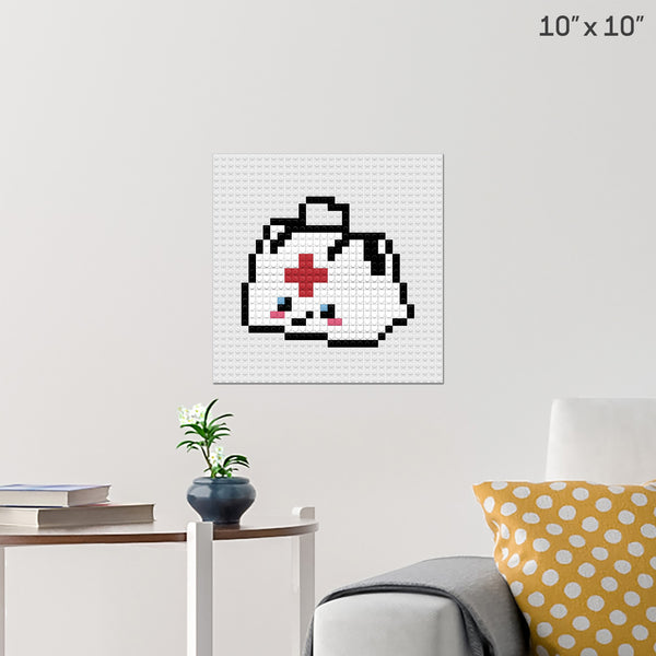 First Aid Kit Brick Poster
