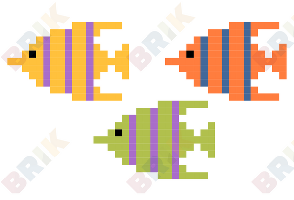 Fish Pixel Art