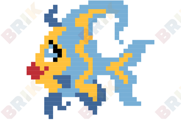 Fish Pixel Art