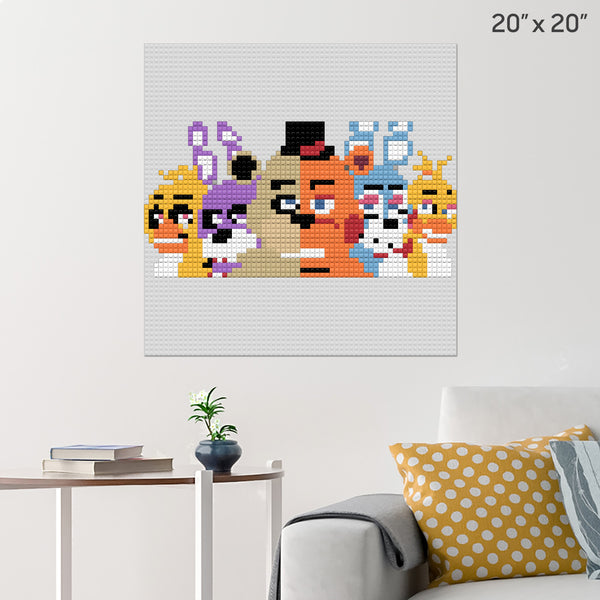 Five Brick Poster