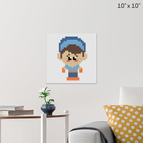 Fix-it-Felix Brick Poster