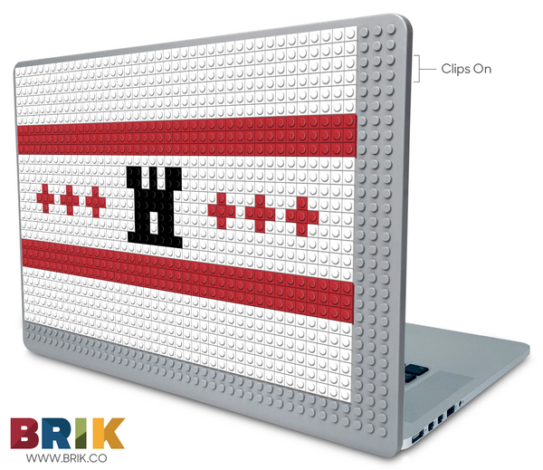 Flag of Drenthe Laptop Case