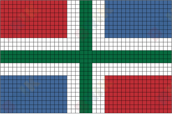 Flag of Groningen