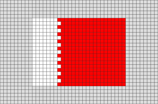 Flag of Qatar Pixel Art