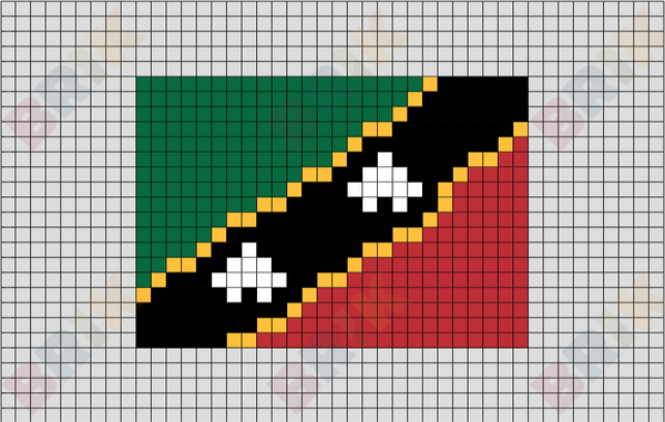 Flag of Saint Kitts and Nevis