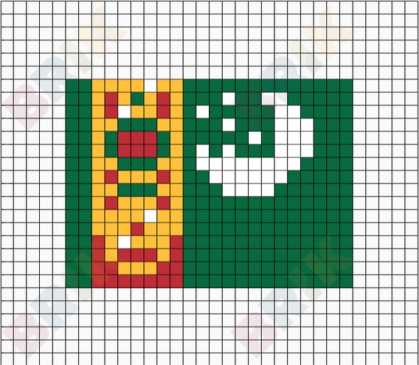 Flag of Turkmenistan