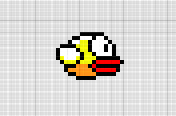 Flappy Bird Pixel Art