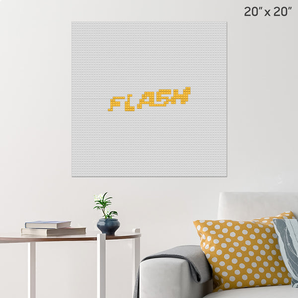 Flash Brick Poster