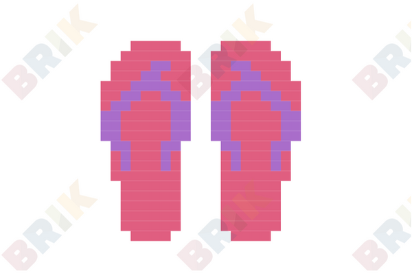 Flip-Flops Pixel Art